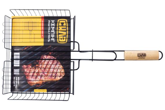 Решетка-гриль высокий борт с антипригарным покрытием (56x31x24x5,5см) СИЛА | Зображення 1