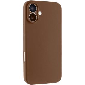 Чохол Silk Full Camera Protective (AA) NO LOGO для Apple iPhone 16 Plus (6.7") Коричневий / Brown