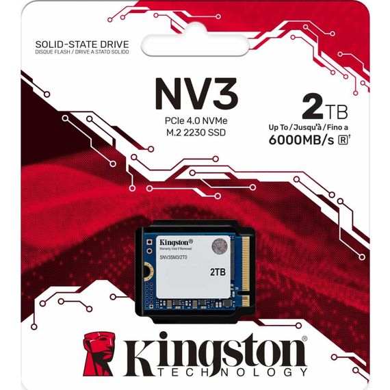 Накопичувач SSD M.2 2230 2TB NV3 Kingston (SNV3SM3/2T0) | Зображення 2