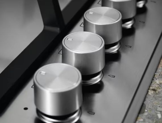 Варочная поверхность газовая Electrolux, 60см, чугун, нержавеющая сталь (KGS6426SX) | Зображення 6