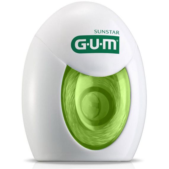 Зубна нитка GUM Deepclean Twisted floss, м'ятна вощена, 30 м | Зображення 1
