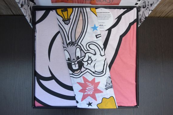 Постельное белье Ozdilek Ranforce 160х220 Bugs Bunny Smile | Зображення 4