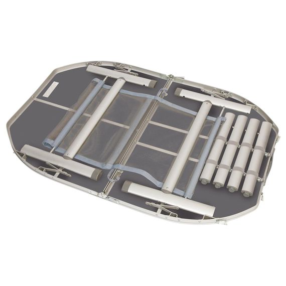 Стіл Bo-Camp Case Model Oval 120x80 cm Grey (1404415) | Зображення 1
