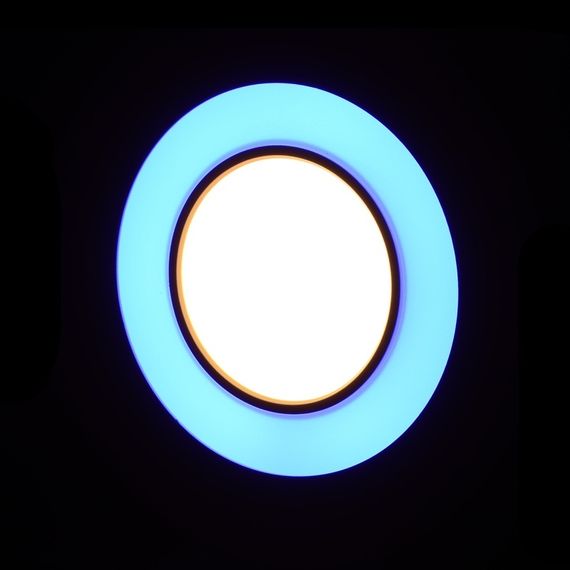 Потолочный светильник врезной  светодиодный LED-158/8W NW + 4W BL led | Зображення 3