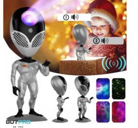 Многоцветная лампа-проектор звездного неба STAR PROJECTOR NIGHT LIGHT ALIENSUN