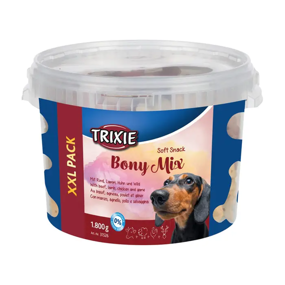Ласощі Trixie для собак Soft Snack «Bony Mix», асорті 1,8кг
