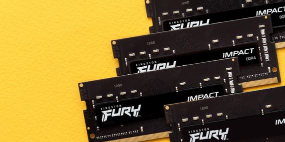Память для ноутбука Kingston DDR4 3200 32GB KIT (16GBx2) SO-DIMM Kingston FURY Impact (KF432S20IBK2/32) | Зображення 4