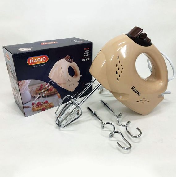 Ручной миксер для крема MAGIO, Ручной миксер для приготовления теста мешалка GP-64 | Зображення 3