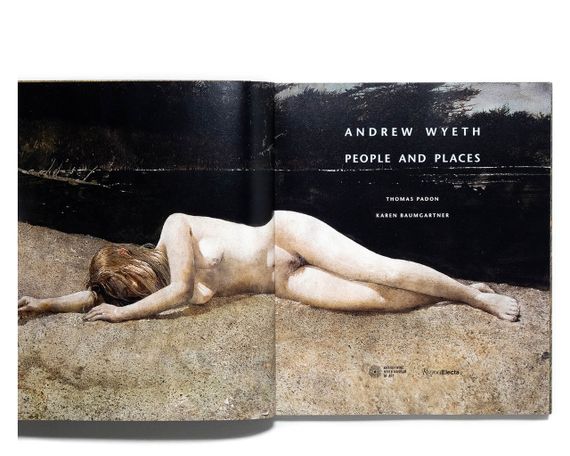 Ендрю Уайєт книга зі світлинами робіт Andrew Wyeth: People and Places Великі художники книги про мистецтво | Зображення 1
