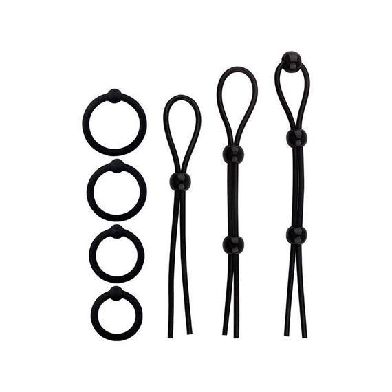 Набор эрекционных колец и лассо (7 единиц)