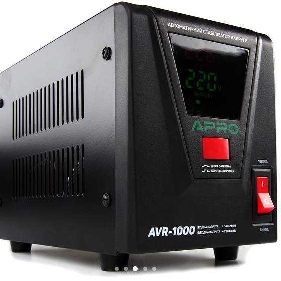 Стабілізатор напруги релейний AVR-1000 APRO | Зображення 2