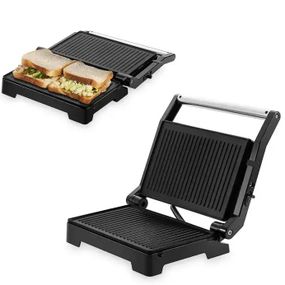 Электрогриль для приготовления стейков Domotec, Прижимной гриль для булочек и сэндвичей TE-51