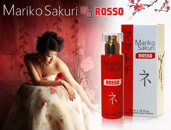 Духи з феромонами для жінок Mariko SAKURI ROSSO, 50 ml Sex Aura | Зображення 1