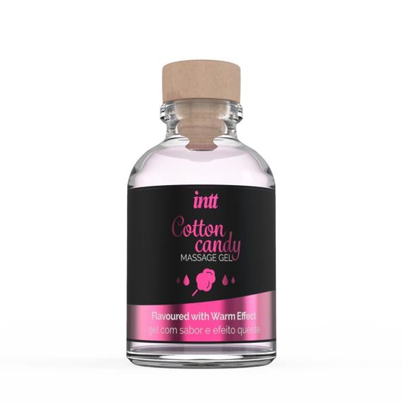 Масажний гель для інтимних зон Intt Cotton Candy (30 мл) розігріваючий | Зображення 1