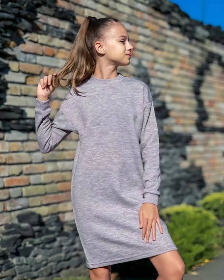 Сукня для дівчинки (підліткова) Носи своє 134 Коричневий (p-12563-140663) | Зображення 3