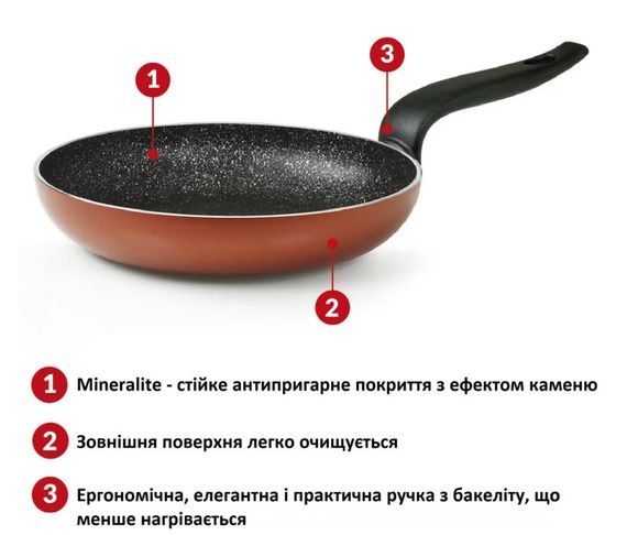 Сковорода Flonal Pepita Granit 18 см (PGFPS1850) | Зображення 5