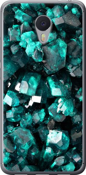 Чехол на Meizu M3 Note Кристаллы 2 "3674u-256-17620"