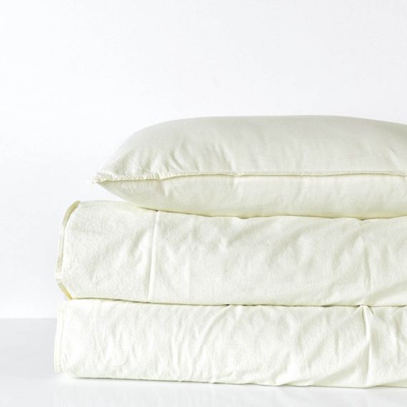 Пододеяльник SoundSleep Stonewash Adriatic Milky ранфорс 160х220 см молочный (94272307)