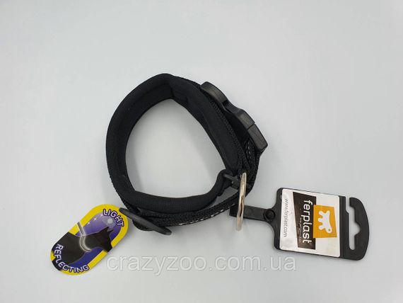 Нашийник для собак Ferplast Sport Dog С20/43 чорний нейлоновий 2х33-43 см 78003921 | Зображення 2