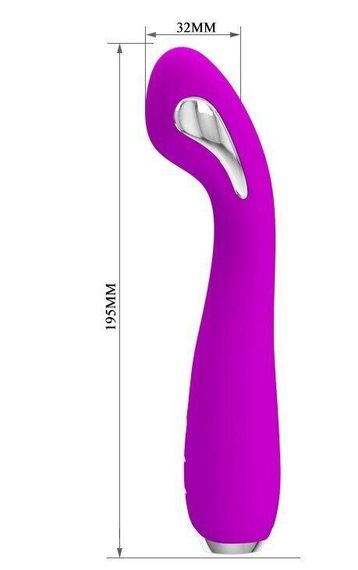 Смарт вибратор Pretty Love - HECTOR G-SPOT VIBRATOR с электростимуляцией, BI-014765HP sexstyle | Зображення 5