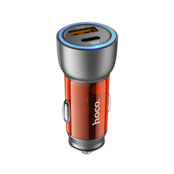 Автомобільне зарядне пристрій Швидке зарядження XPRO NZ8 Sprinter 43W PD25W+QC3.0 Type-C to Type-C (37376-01_231) | Зображення 3