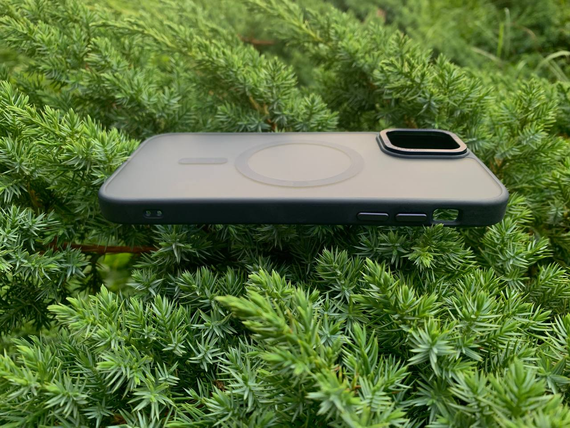 Чохол Iphone 13 / 14 Матовий MagSafe Синій | Зображення 1