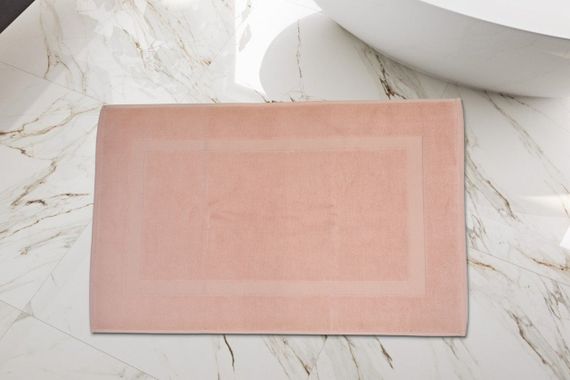 Рушник-килимок EXP-3 Kayra 50х80 см для ніг пудровий