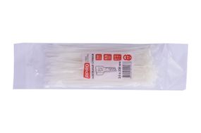 Хомут пластиковый Apro - 3,6 x 250 мм белый (100 шт.) (CT-W36250)