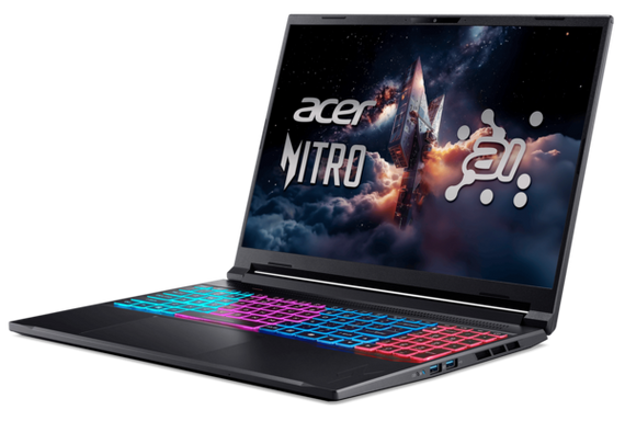 Ноутбук Acer Nitro V 16S ANV16S-61-R9C4 (NH.QXNEU.003) Obsidian Black | Зображення 2