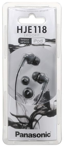Навушники Panasonic RP-HJE118GU-K | Зображення 1