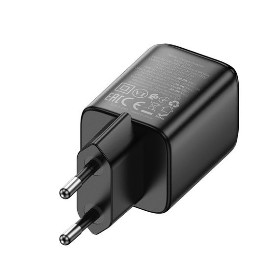 СЗУ Hoco N53 Monsoon PD30W+QC3.0 (1USB-A/1C) Black | Зображення 2