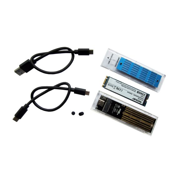Карман внешний Dynamode M.2 SSD NVMe/SATA combo ч-з USB3.2 GEN2 Type-C (DM-CAD-SSD09) | Зображення 8