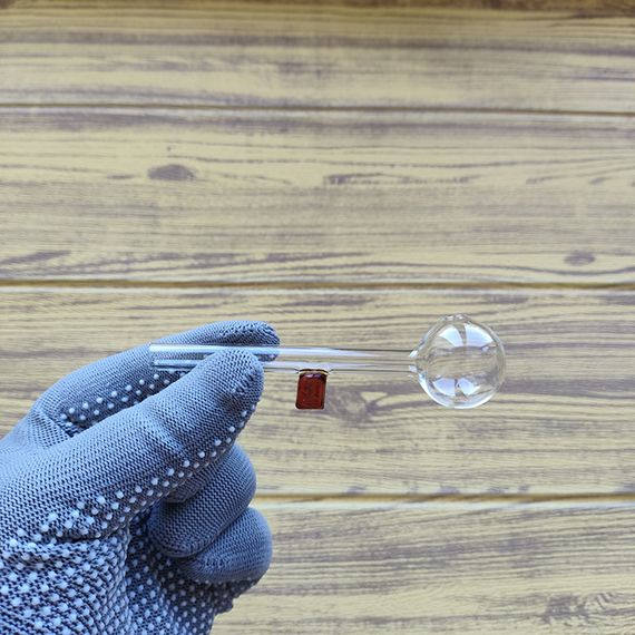 Стеклянная трубка Maga Stand Oil Brown | Зображення 1