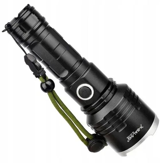 Ліхтар X-Balog BL-531-P90 1х26650 8800mah USB/microUSB/ 3хААА R3 функція Power Bank