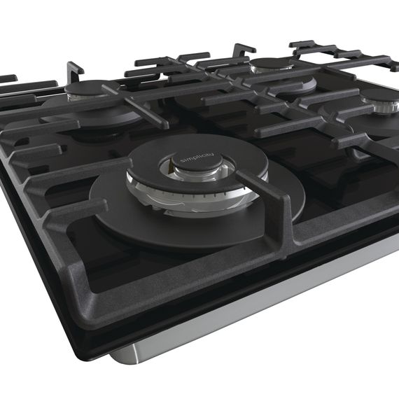 Варильна поверхня Gorenje газова на склі GTW642SYB | Зображення 5