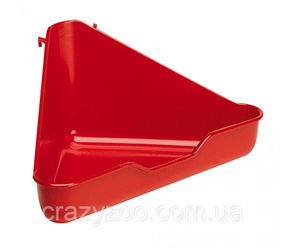 Туалет для гризунів Ferplast L370 червоний 27x27x17 см 93248099
