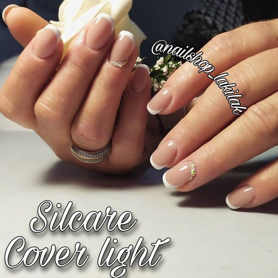 Гель для наращивания ногтей Польша LED Cover Light 1кг | Зображення 2