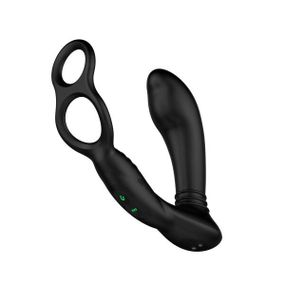 Масажер простати Nexus Simul8 Stroker Edition з ерекційним кільцем, перлинний масаж + вібрація sexstyle
