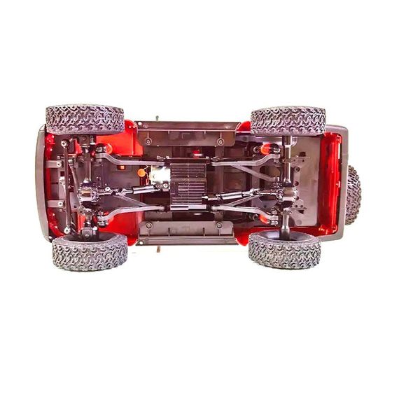 Машинка на радіокеруванні WPL C54 RTR 1/16 4WD модель у зборі (Red) | Зображення 4