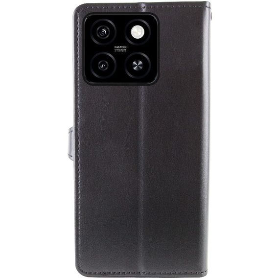 Шкіряний чохол-книжка GETMAN Gallant (PU) для ZTE Blade A55 4G Чорний | Зображення 4