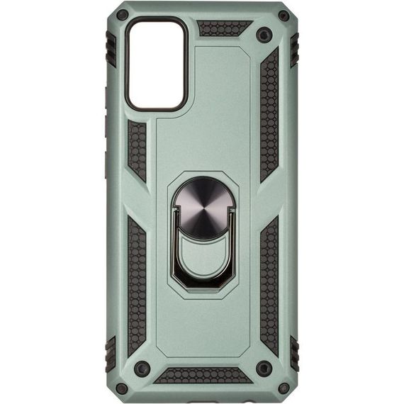 Противоударный чехол GETMAN (Ударопрочный) для Samsung A025 (A02s) Dark Green