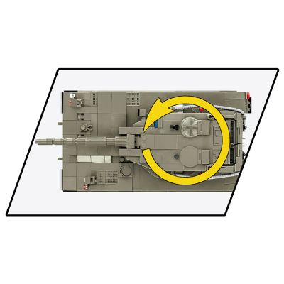Конструктор Cobi Танк Меркова Mk 1, 825 деталей (COBI-2621) | Зображення 7