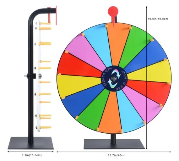 Ігрове колесо Lottery Wheel діаметром 30 см | Зображення 1