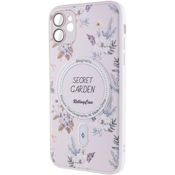 TPU+PC чохол Secret Garden with MagSafe для Apple iPhone 12 (6.1") | Зображення 2