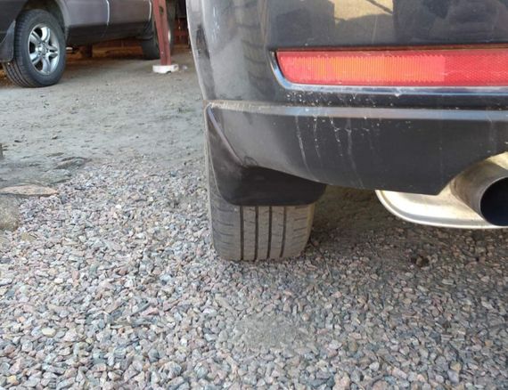 Брызговики (4 шт) для Subaru Forester 2008-2013 гг | Зображення 1