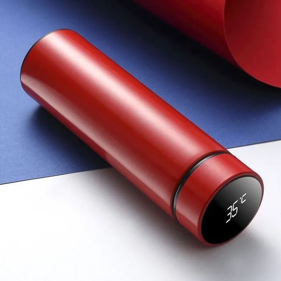 Термос для школы, Умный термос с экраном, Термос с термометром, Умный термос с датчиком температуры | Зображення 7