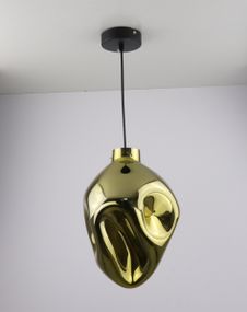 Люстра підвісна LOFT на 1 лампочку 25008 Чорний 35-135х23х23 см.