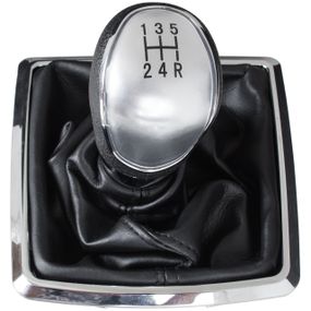 Ford Fiesta Mk7 (08-13) ручка КПП перемикння передач 5 ступка + чохол + рамка, Форд Фієста 7