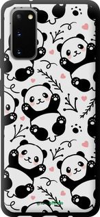 Чохол на Samsung Galaxy S20 Панди "4318b-1824-2448"