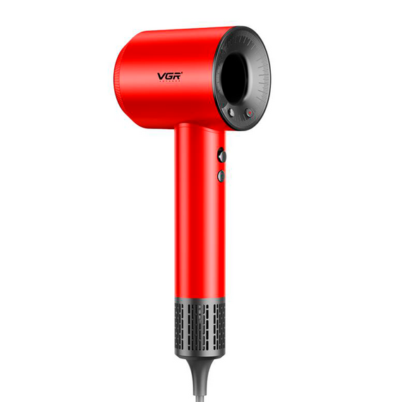 Професійний фен VGR V-445 RED з 3 рівнями обдування та 4 рівнями температури, 1600 Вт, 110000 RPM (46088-_717) | Зображення 2